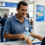 valores acima de R$ 3 mil só em agências